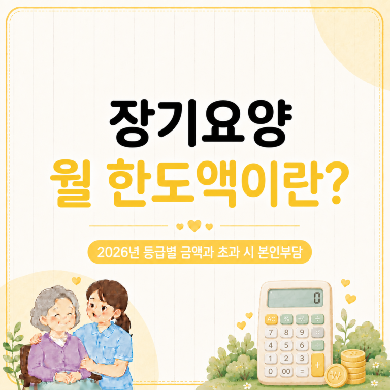장기요양 월한도액