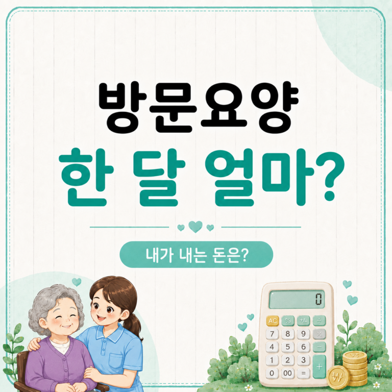2026 장기요양등급별 비용