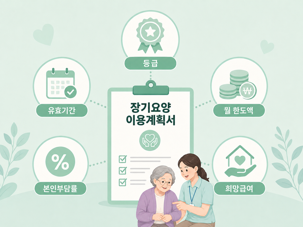 장기요양이용계획서